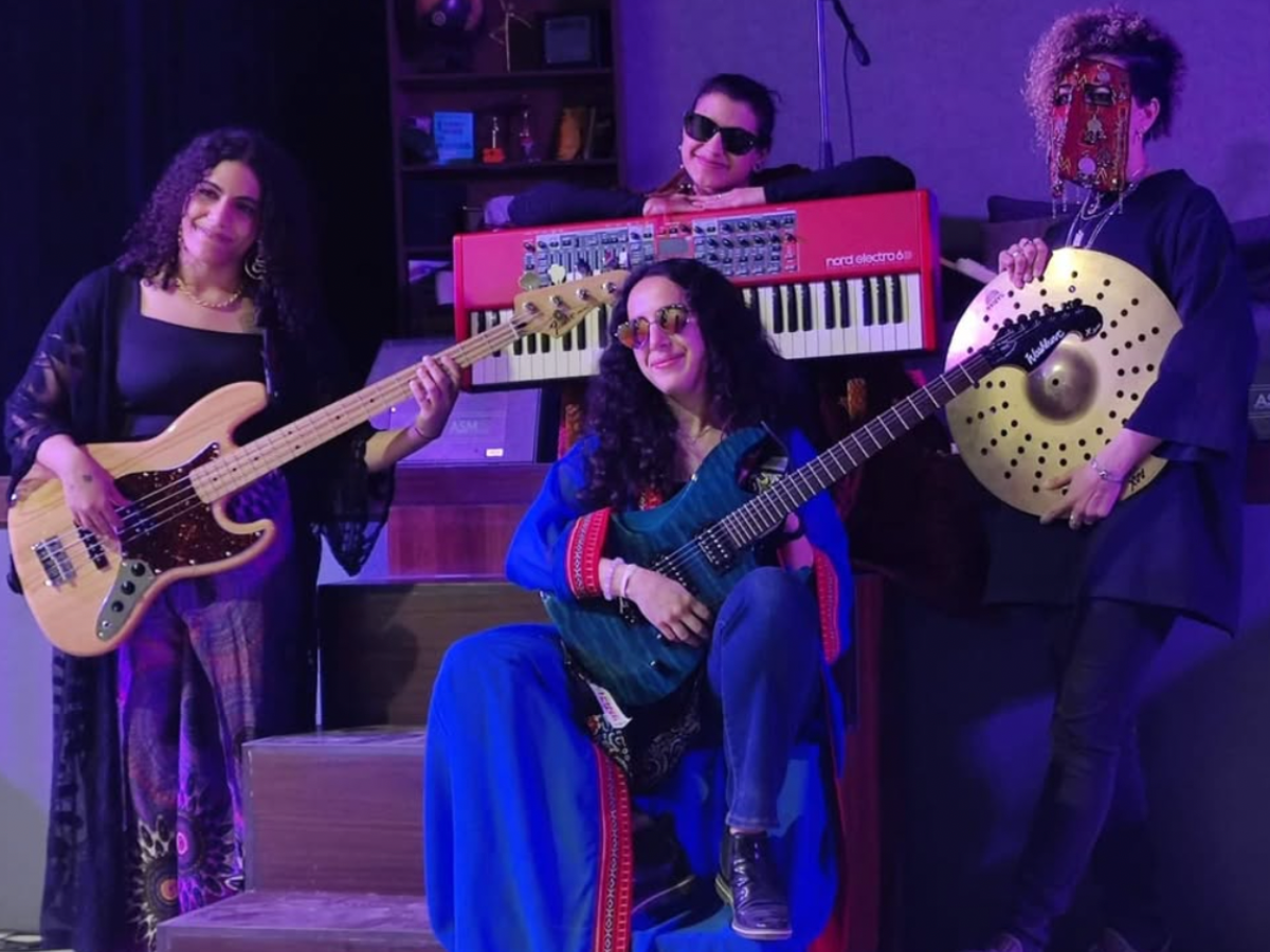 Saudi Arabian all-women psychedelic rock band Seera