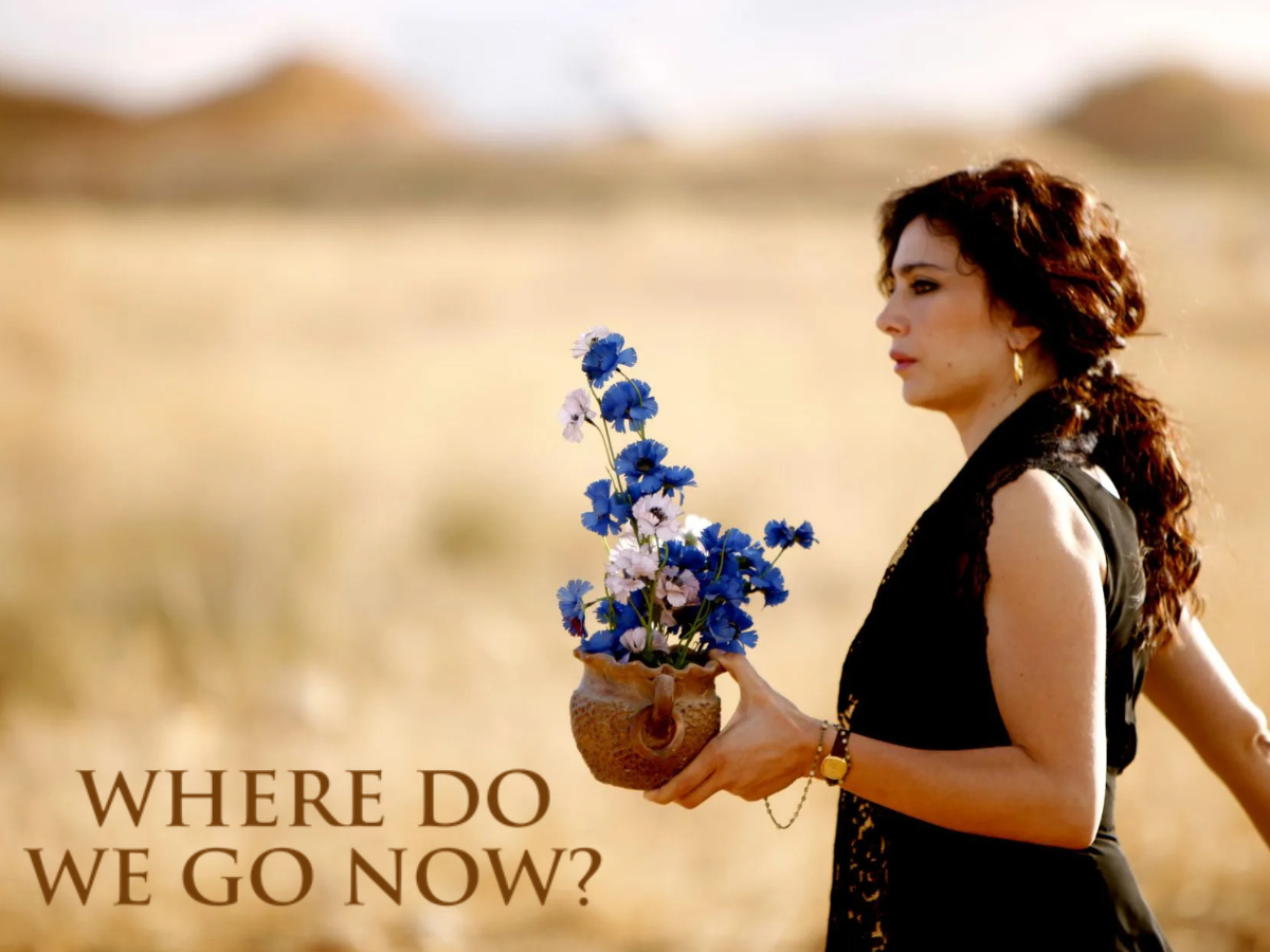 Stills from the Lebanese movie Where Do We Go Now? Directed by Nadine Labaki
