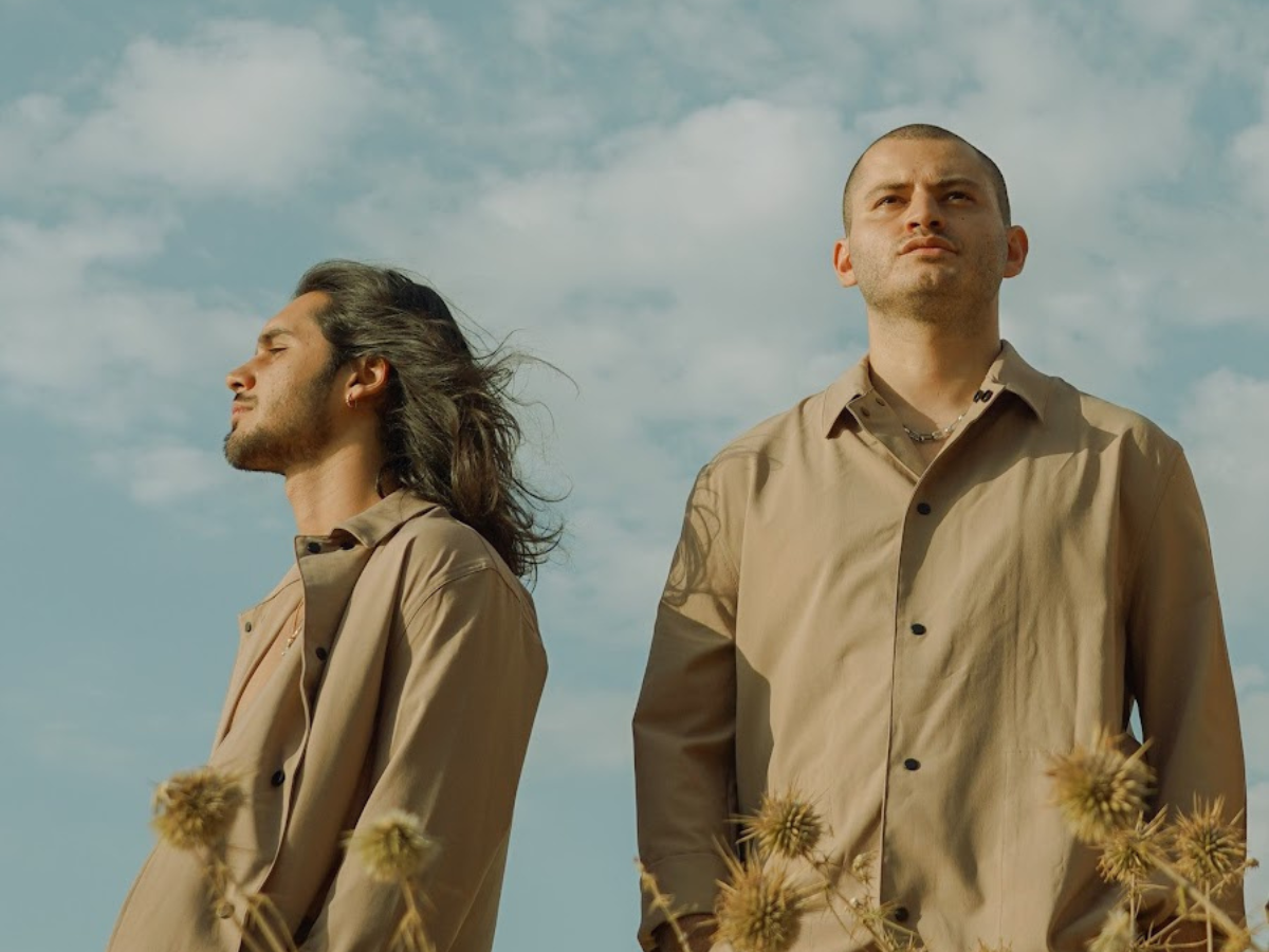 Lebanese Frensh-language duo band Taxi 404, Andy Rustom and Amin Zorkot